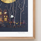 "Hocus Pocus" Flower Print