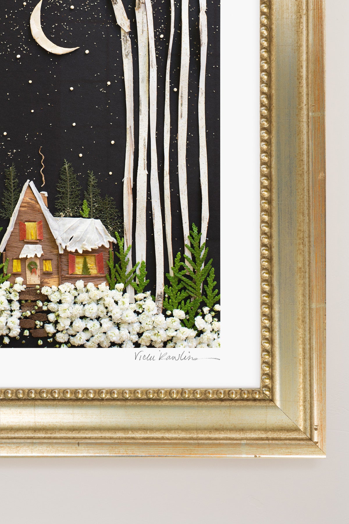 "Home for the Holidays" Flower Print
