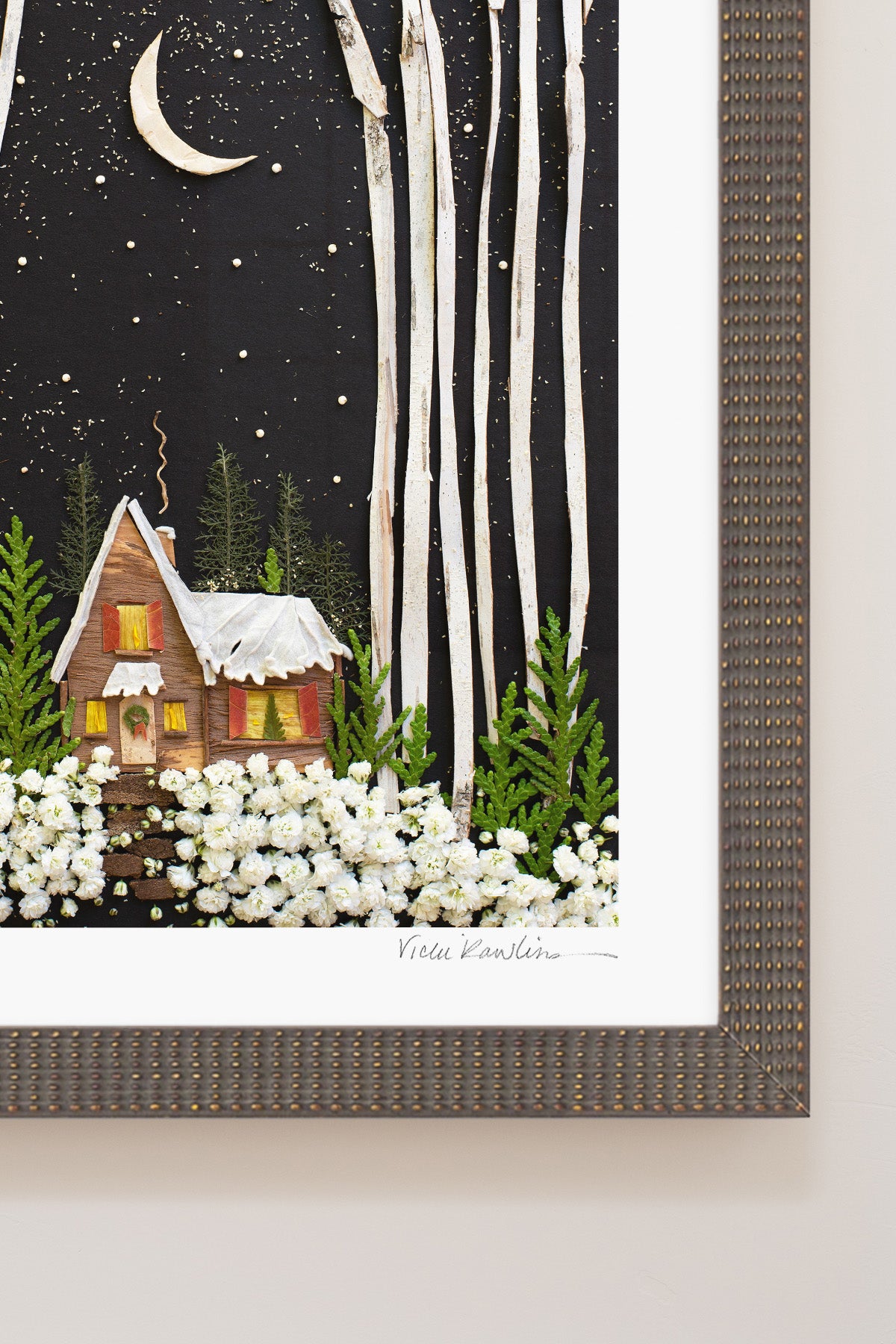 "Home for the Holidays" Flower Print