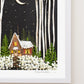 "Home for the Holidays" Flower Print