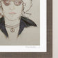"John Lennon" Flower Print