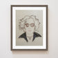 "John Lennon" Flower Print