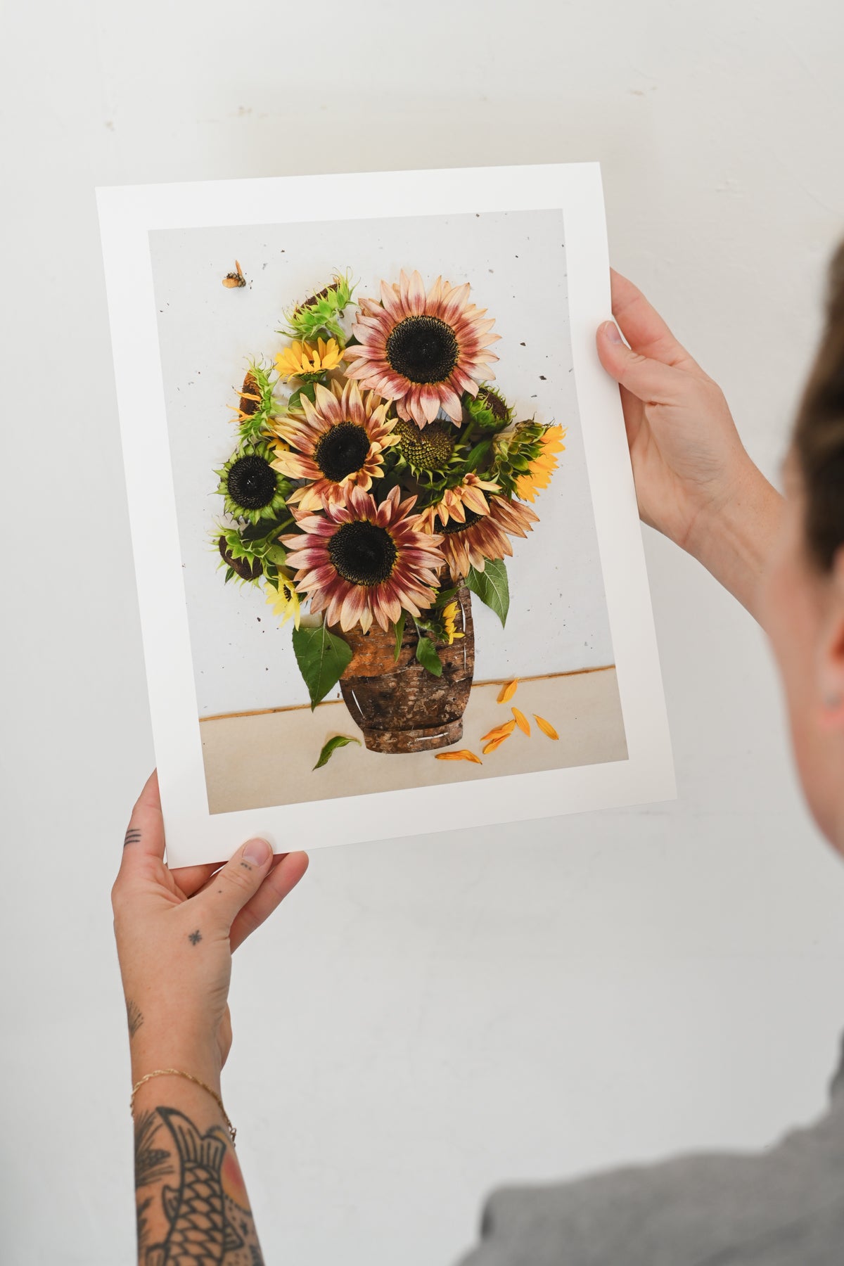 "Face the Sun" Flower Print