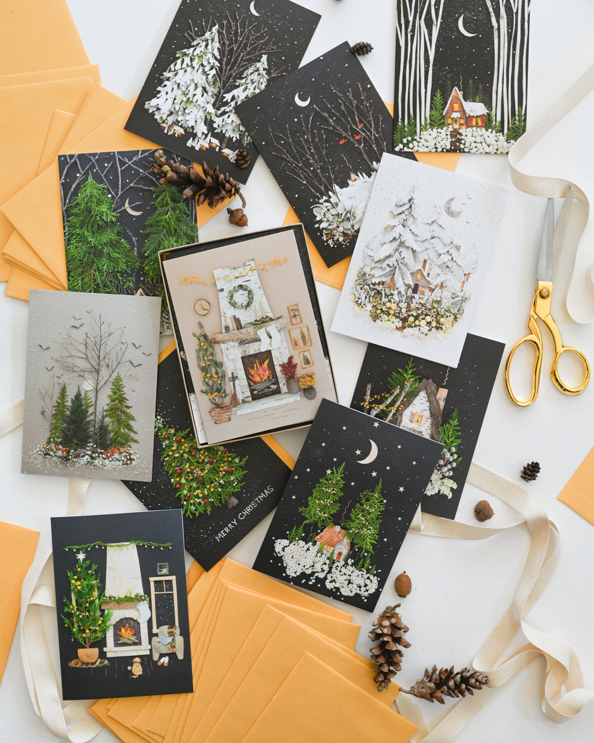 "Tucked in" Greeting Card