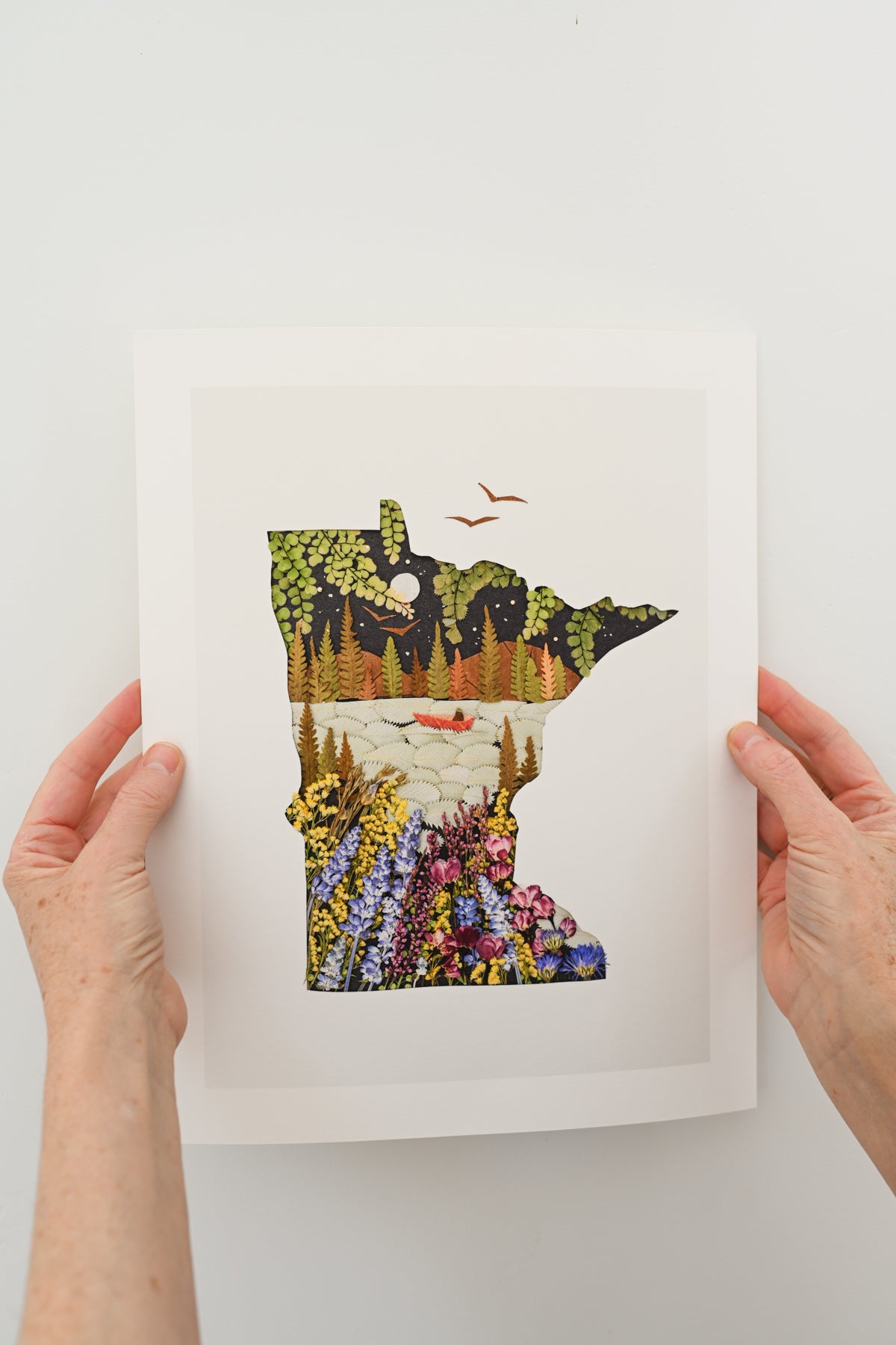 "Minnesota" Flower Print