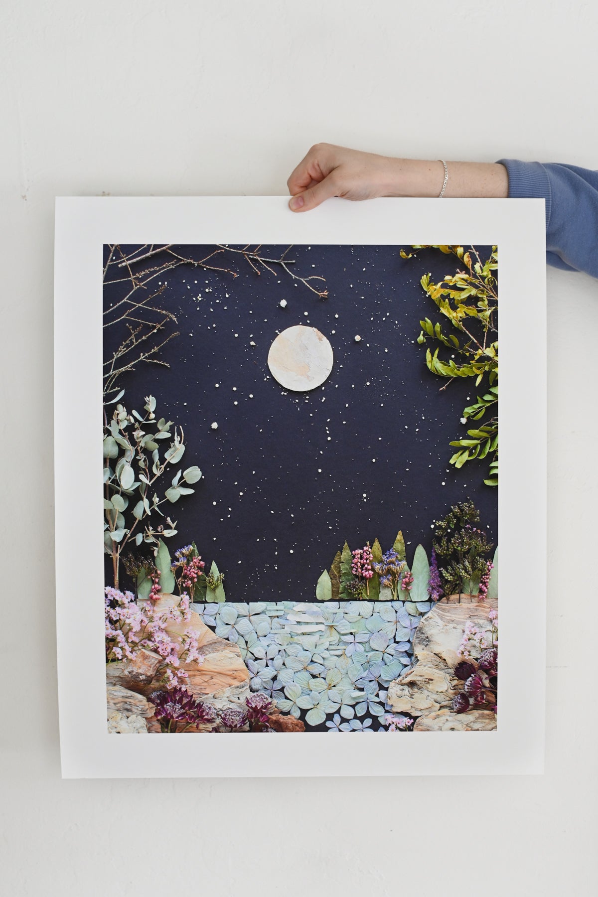 "Pink Moon" Flower Print