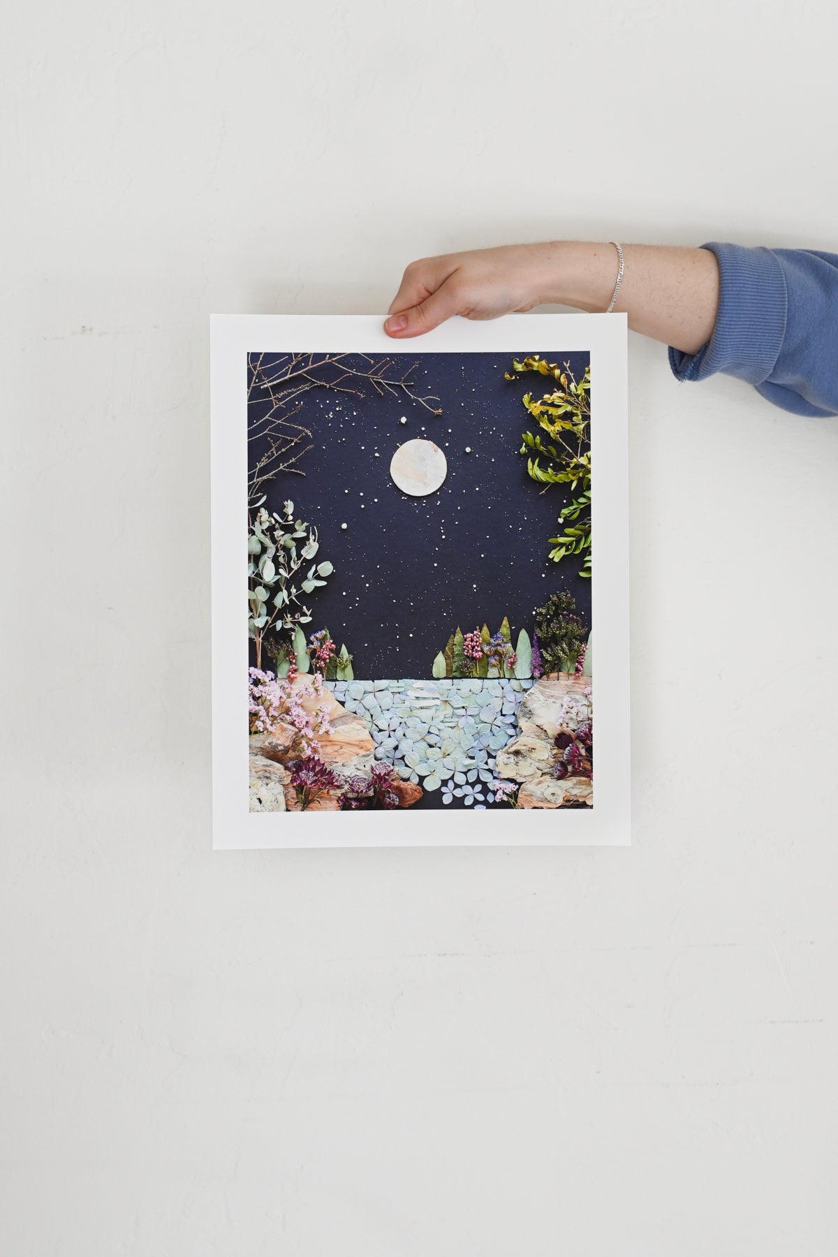 "Pink Moon" Flower Print