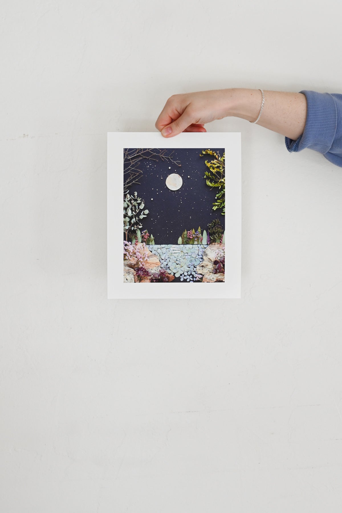 "Pink Moon" Flower Print