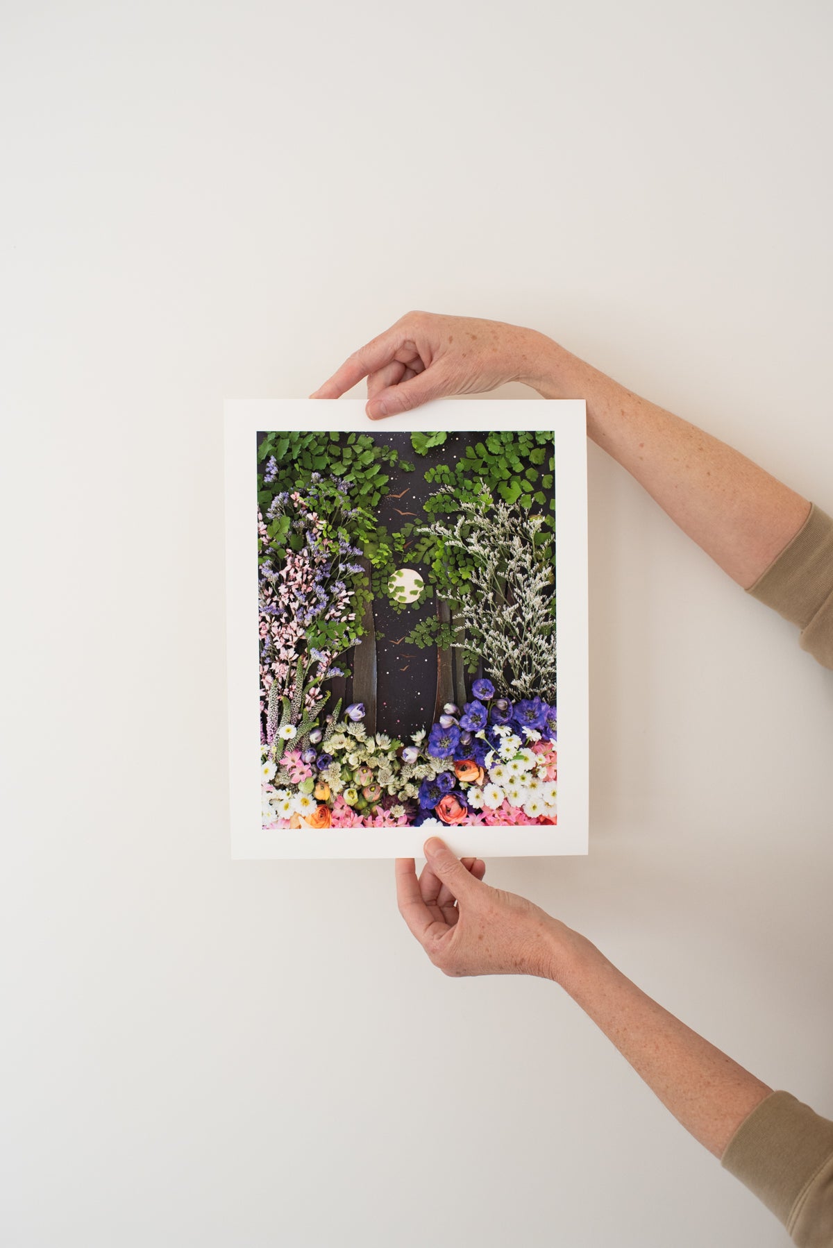 "Flower Moon" Flower Print