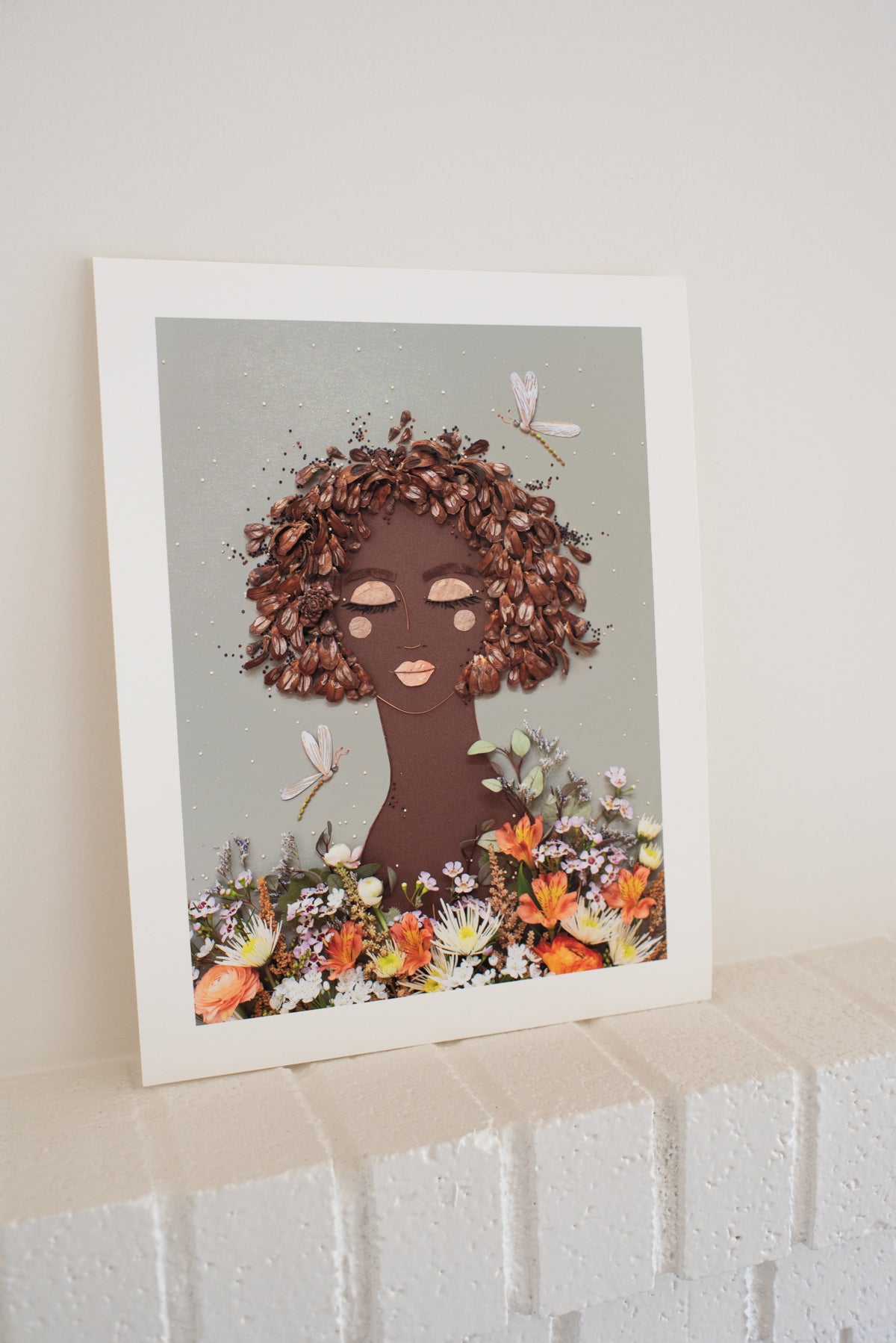 "Feed Your Soul" Flower Print