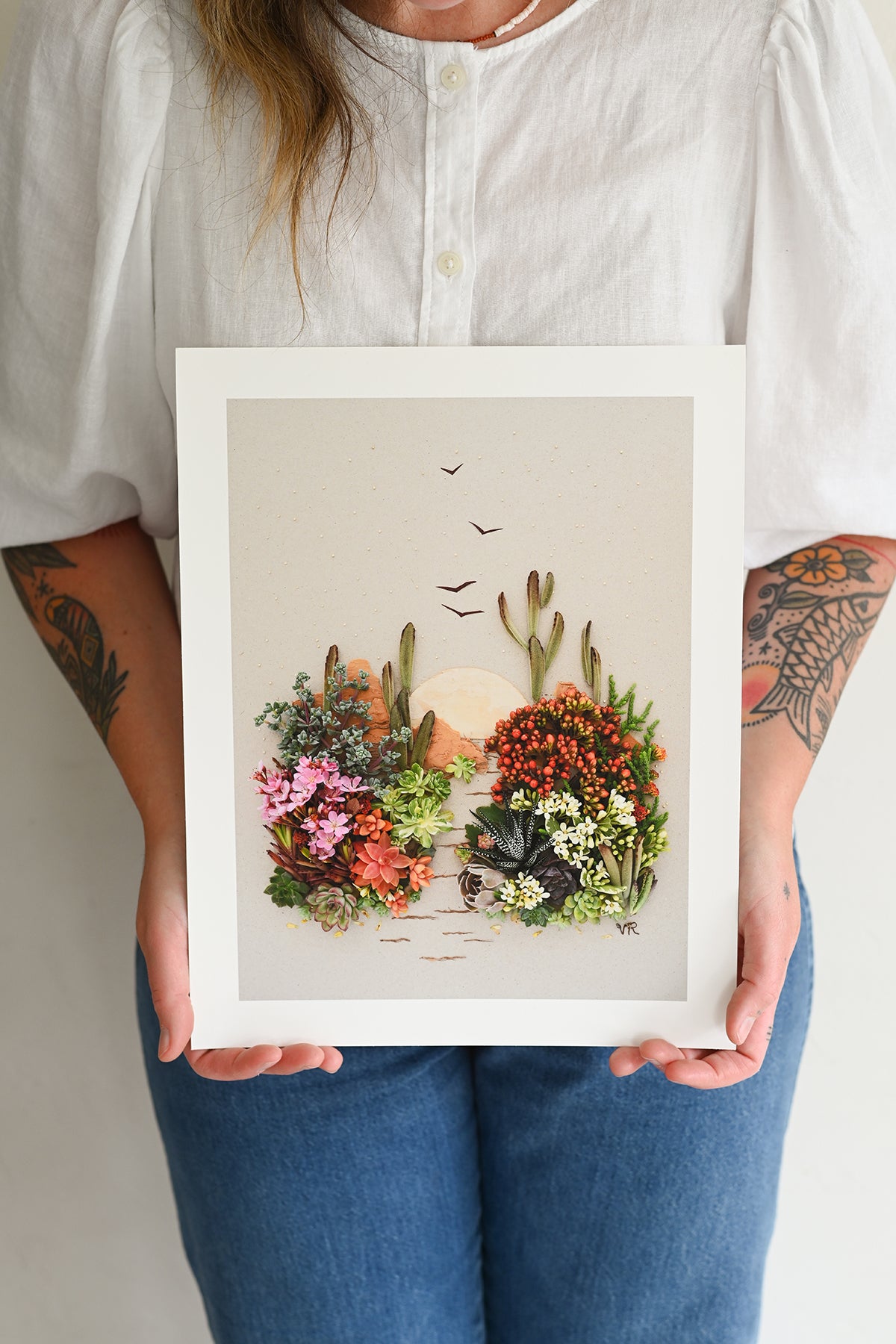 "Desert Dreaming" Flower Print