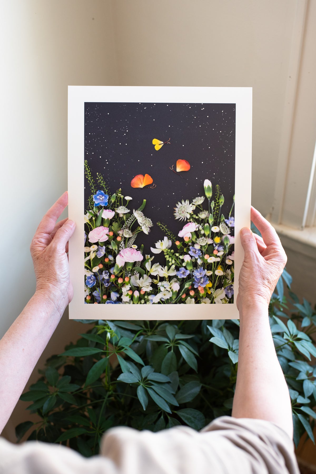 "You Belong" Flower Print