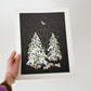 "Cabin Fever" Flower Print