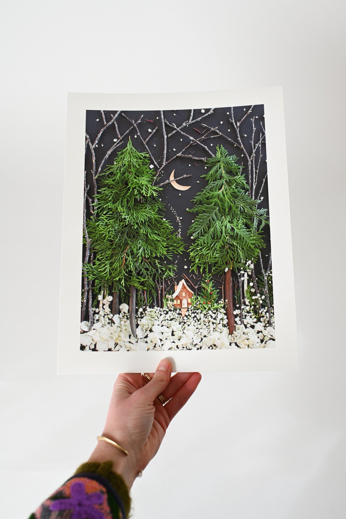 "Silent Night" Flower Print - Sister Golden