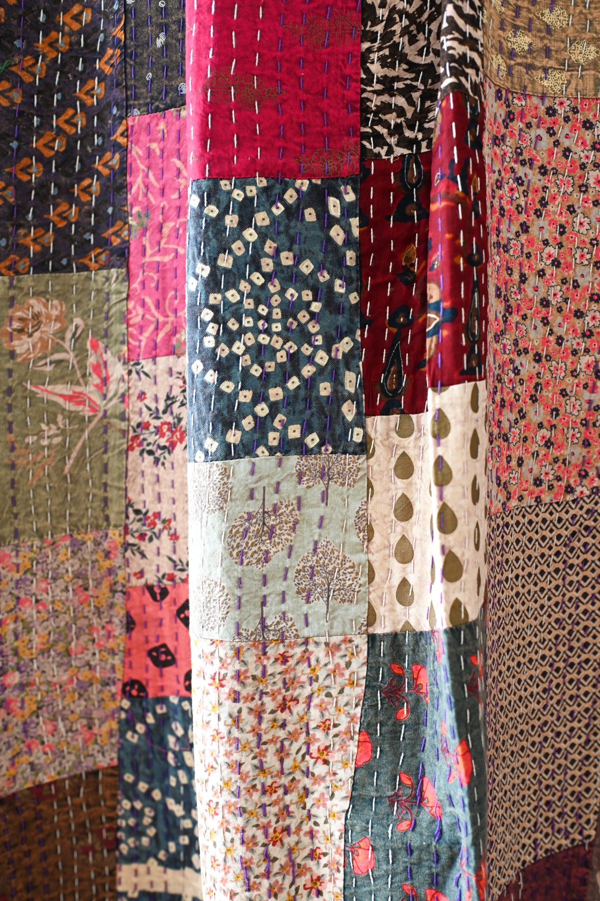 Patchwork Kantha Quilt III