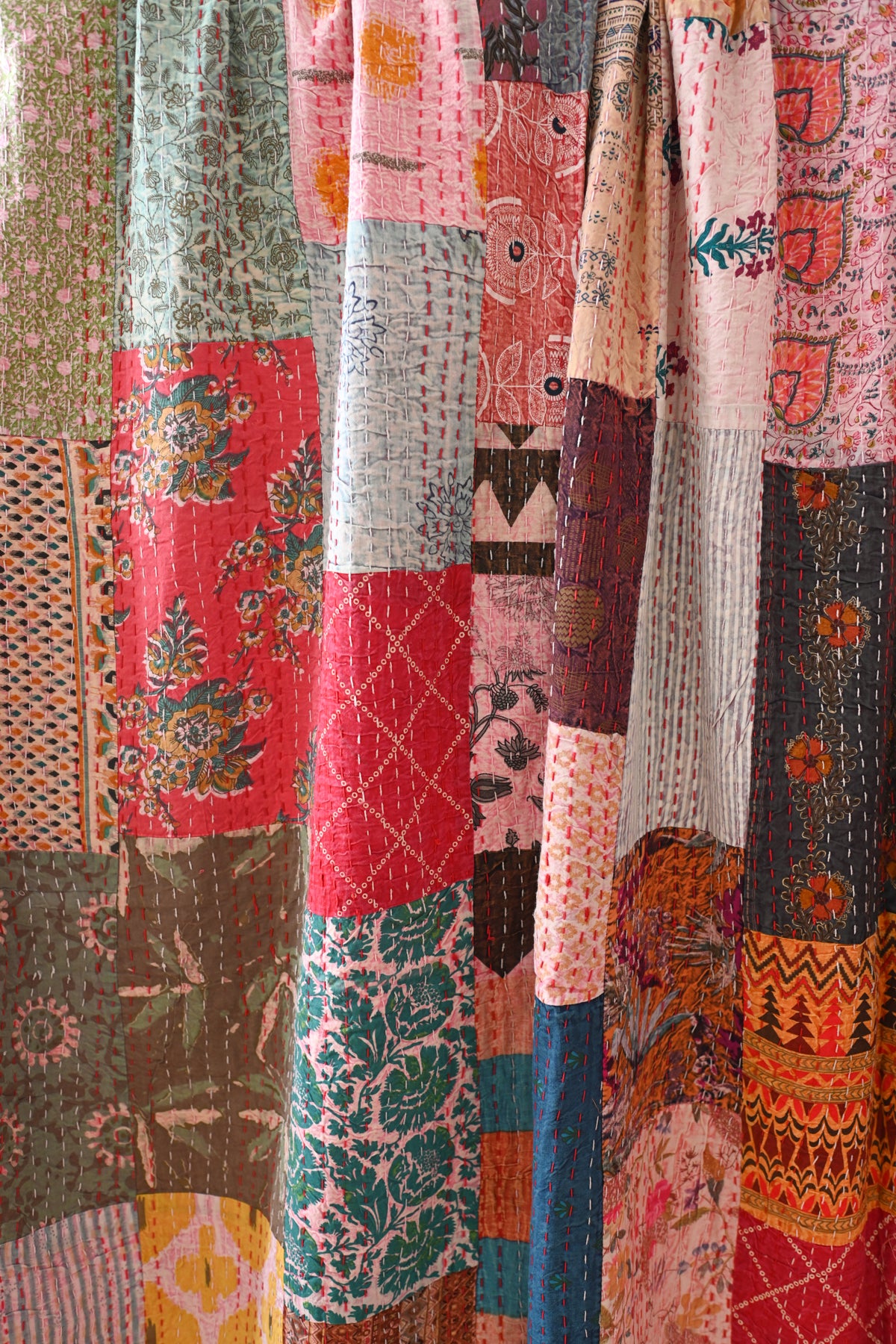 Patchwork Kantha Quilt V