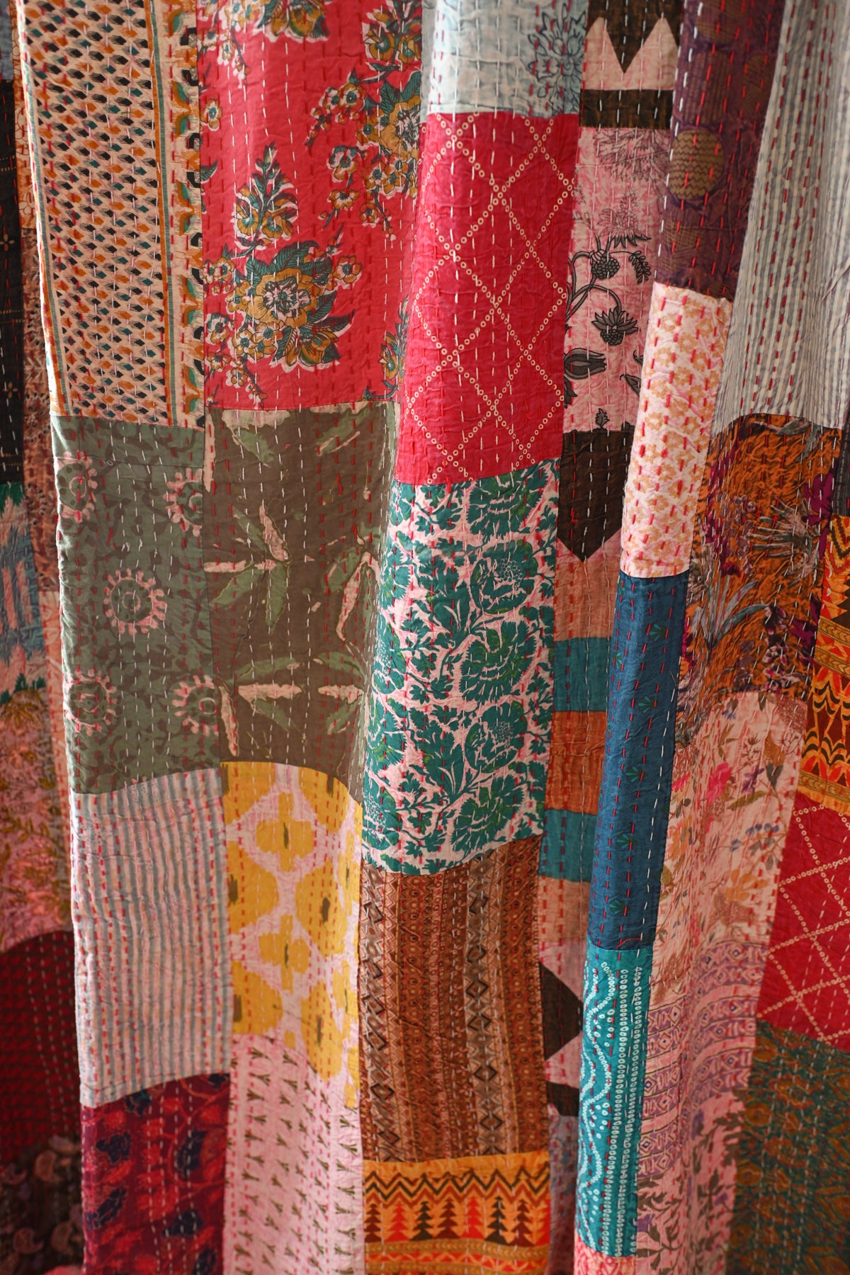 Patchwork Kantha Quilt V