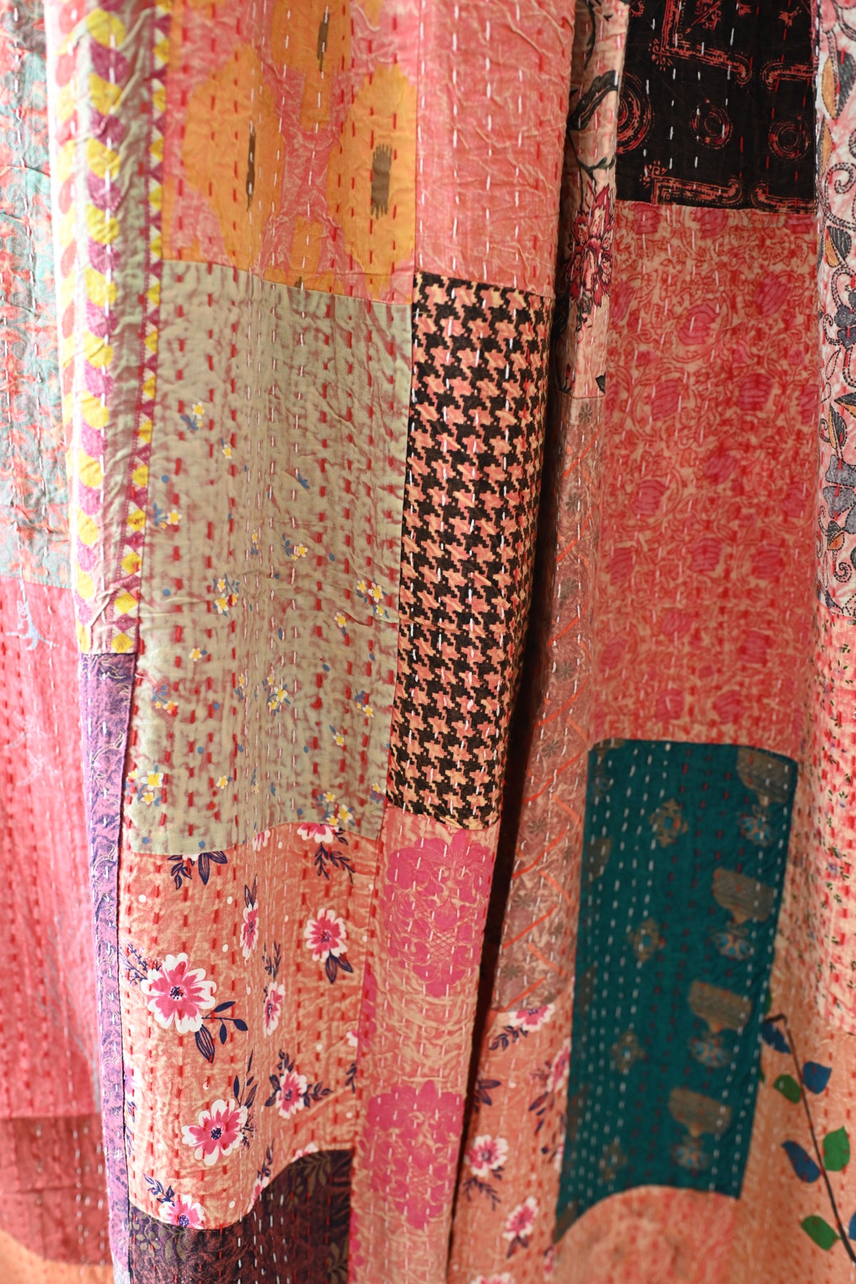 Patchwork Kantha Quilt VIII