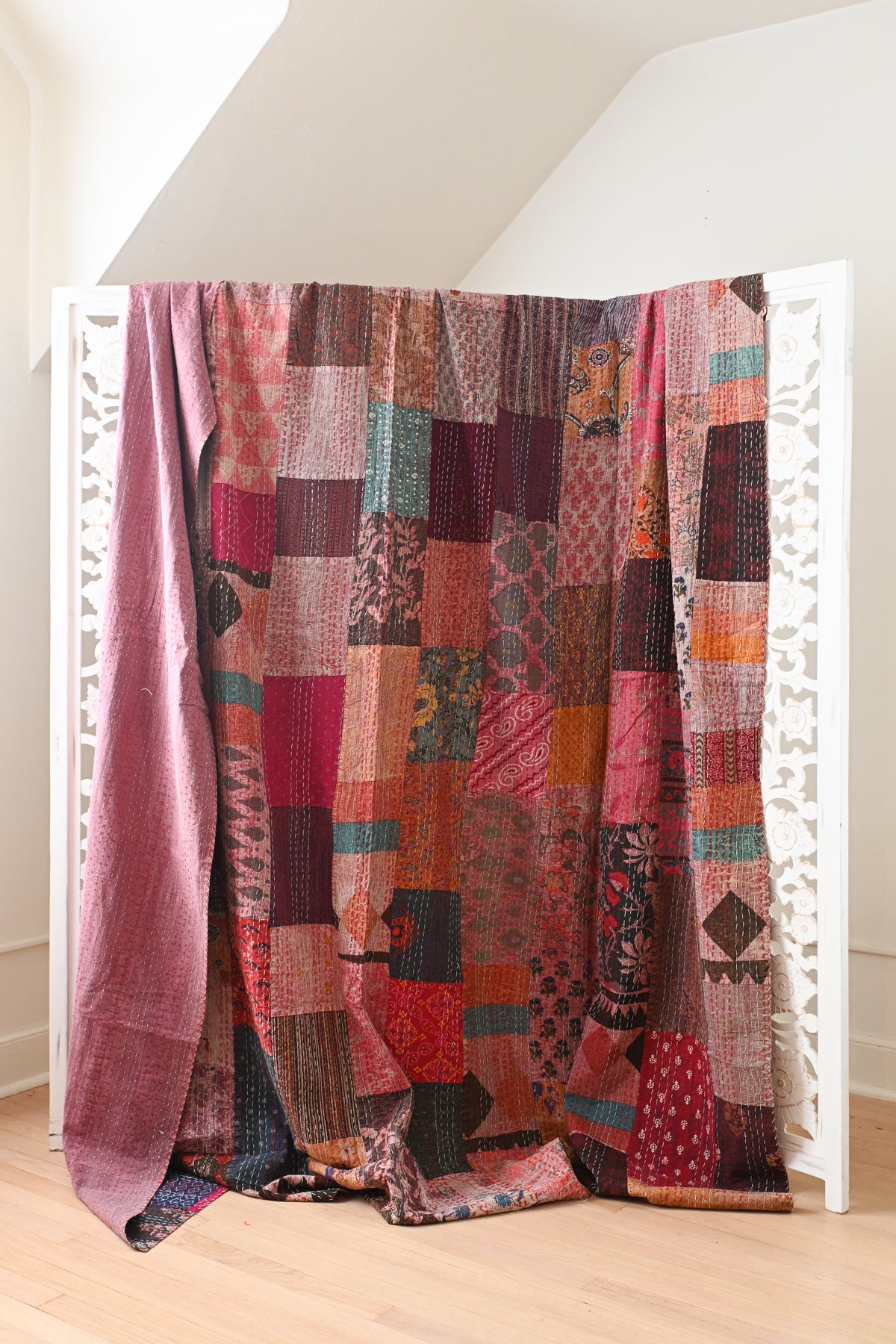 Patchwork Kantha Quilt XX