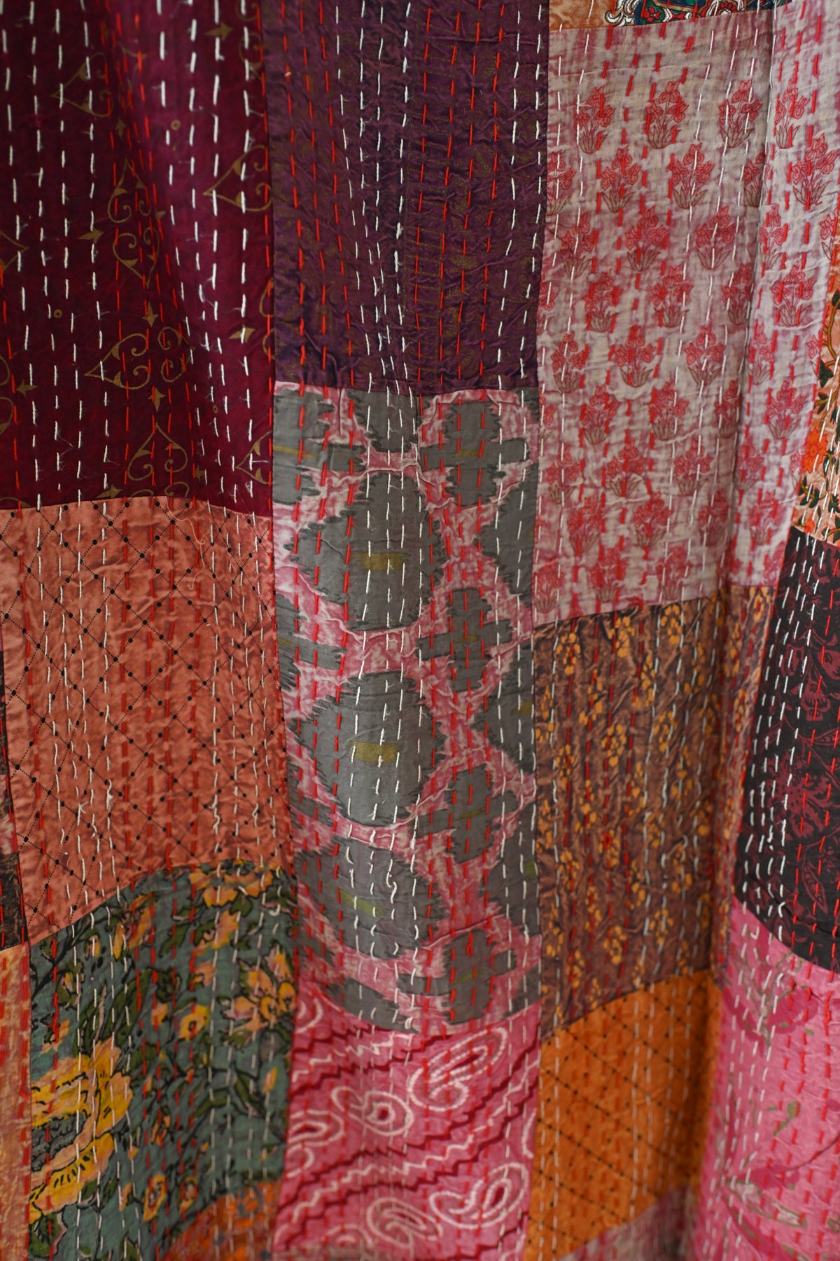 Patchwork Kantha Quilt XX