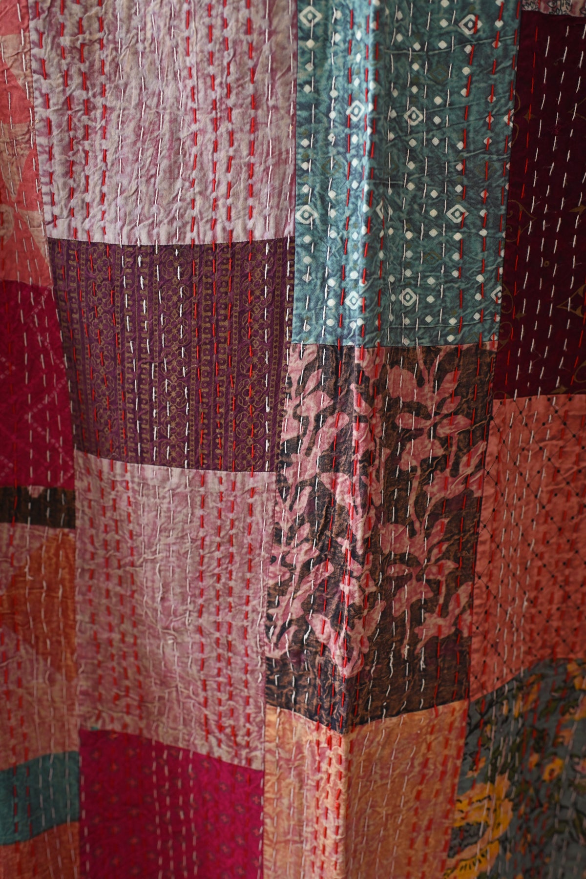 Patchwork Kantha Quilt XX