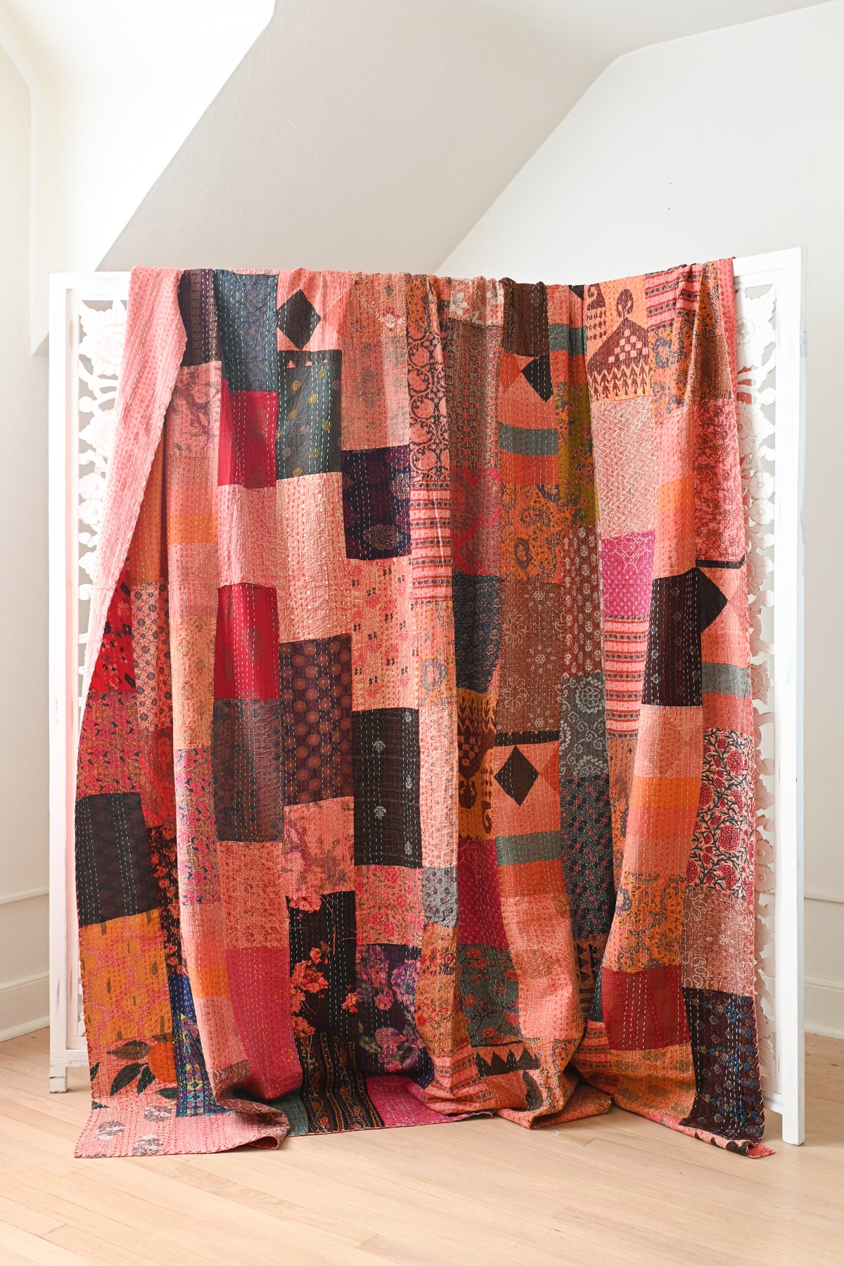 Patchwork Kantha Quilt XXVII