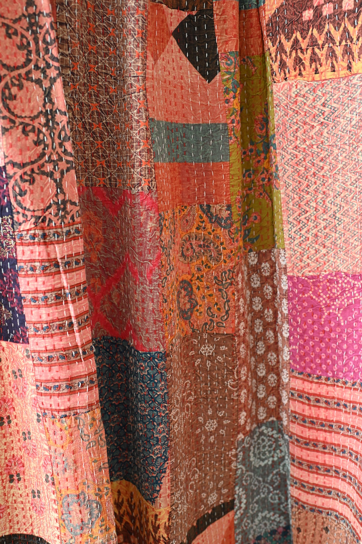 Patchwork Kantha Quilt XXVII