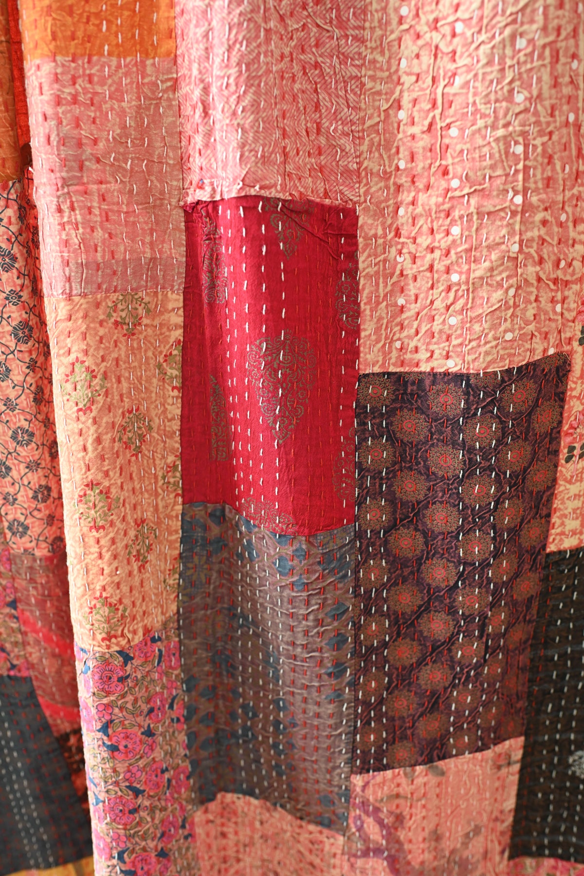 Patchwork Kantha Quilt XXVII