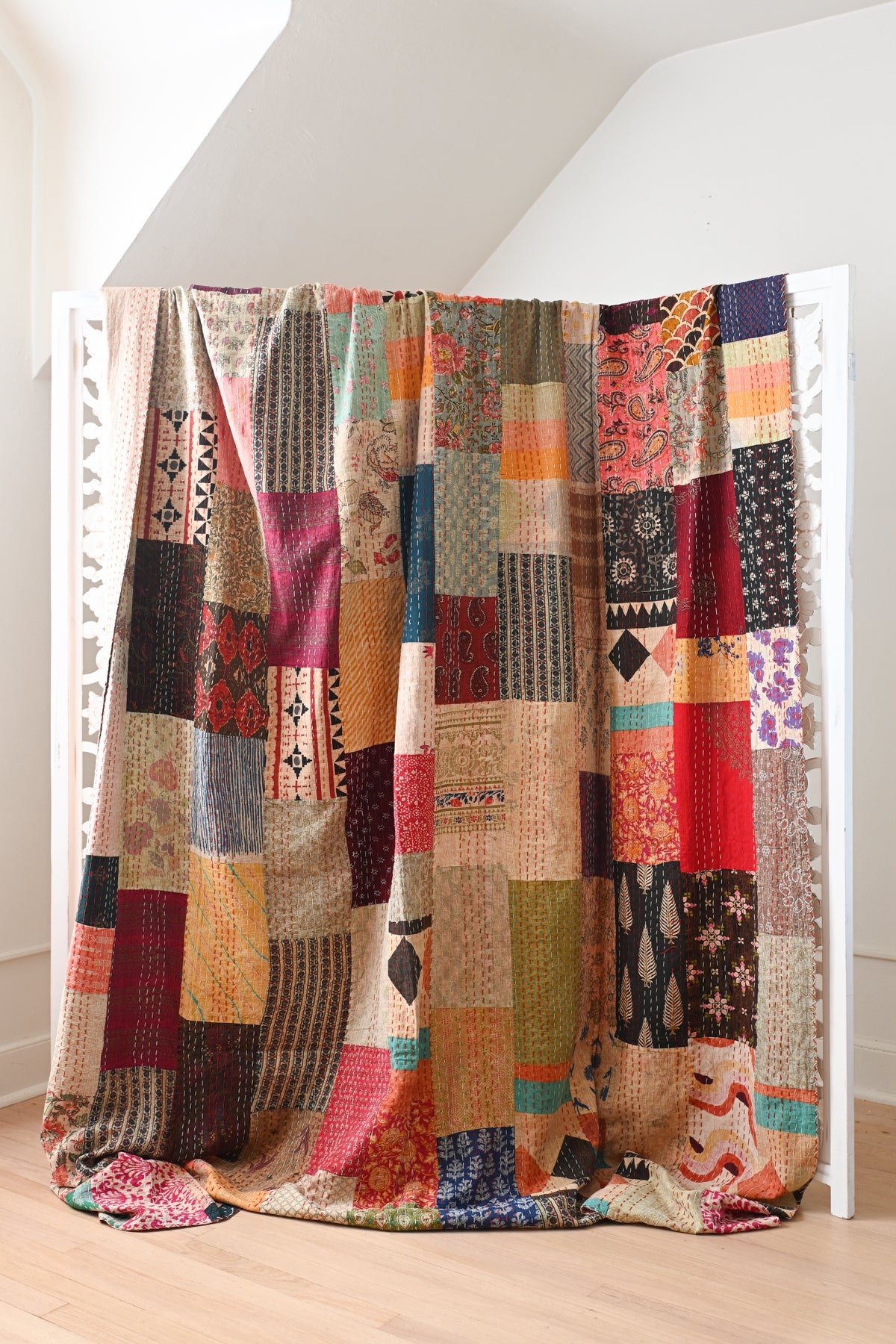 Patchwork Kantha Quilt XXVIII