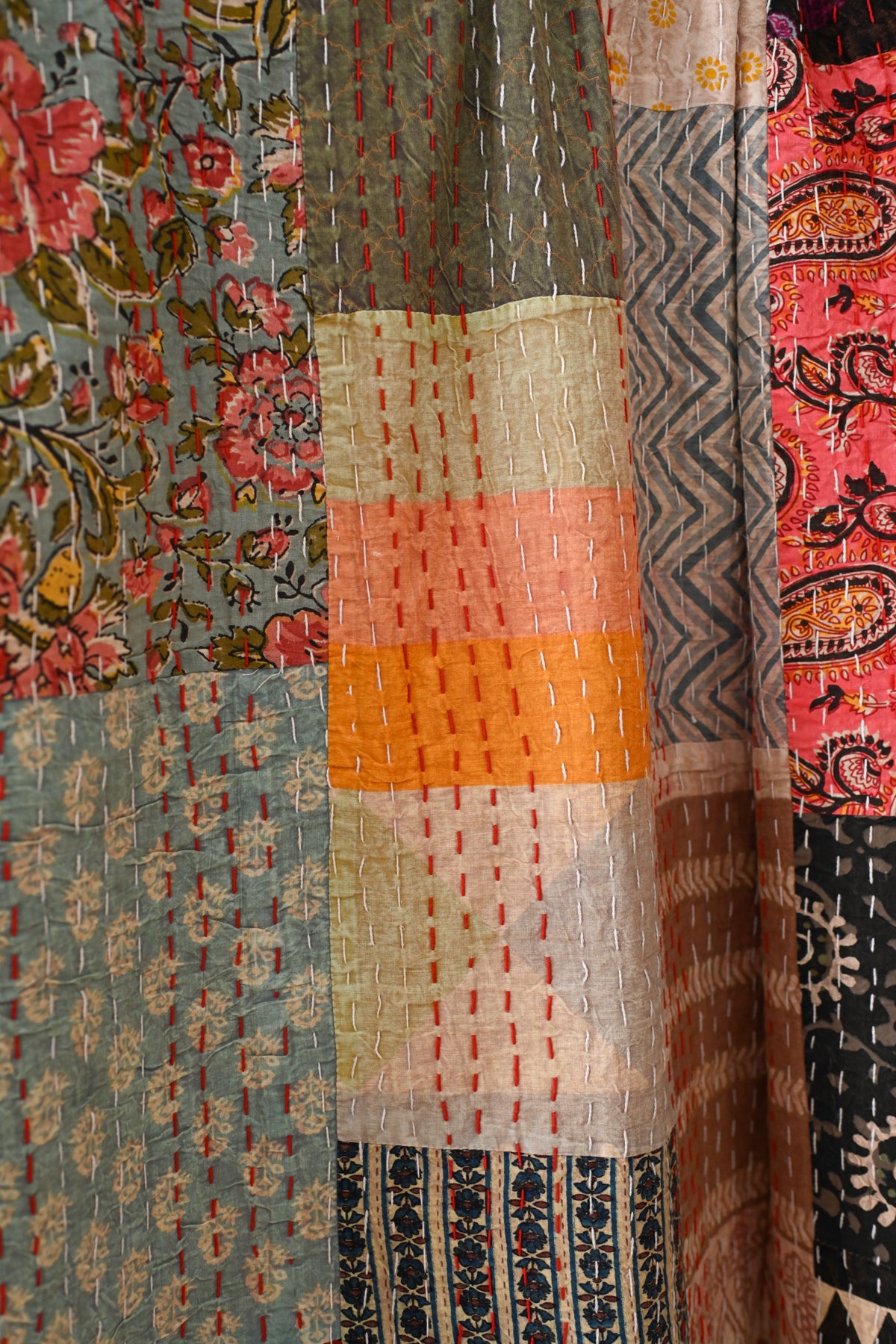 Patchwork Kantha Quilt XXVIII