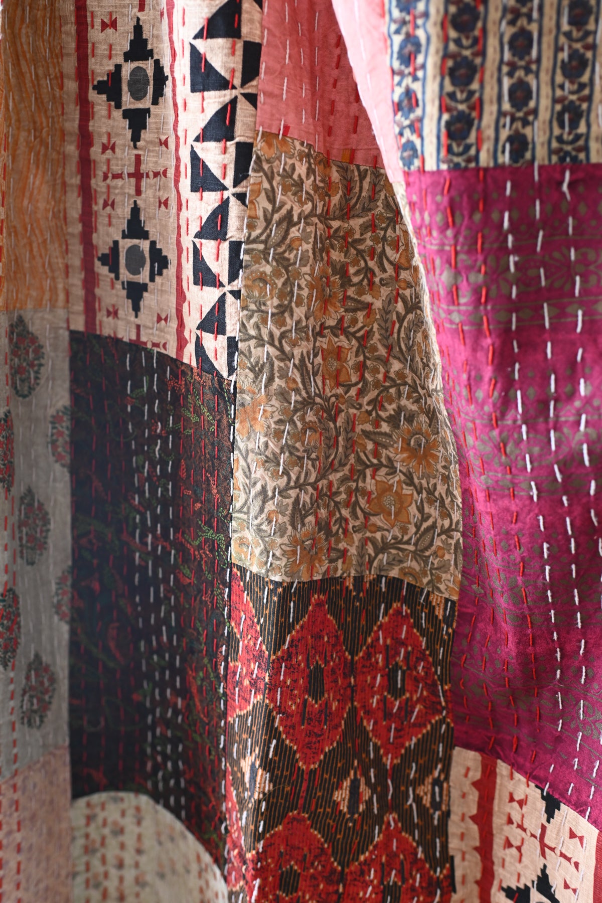 Patchwork Kantha Quilt XXVIII