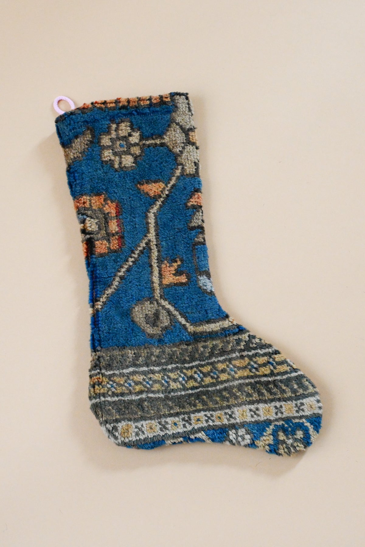 Vintage Rug Stocking III