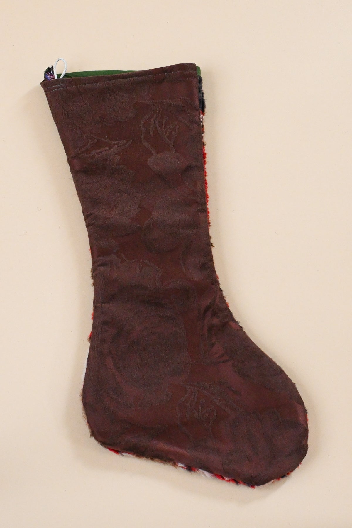 Vintage Rug Stocking XX