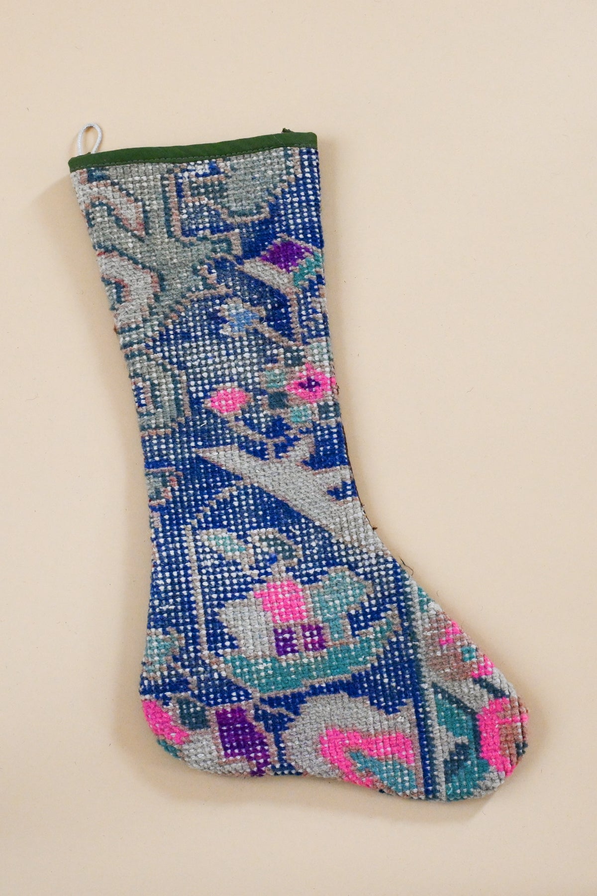 Vintage Rug Stocking XXIII