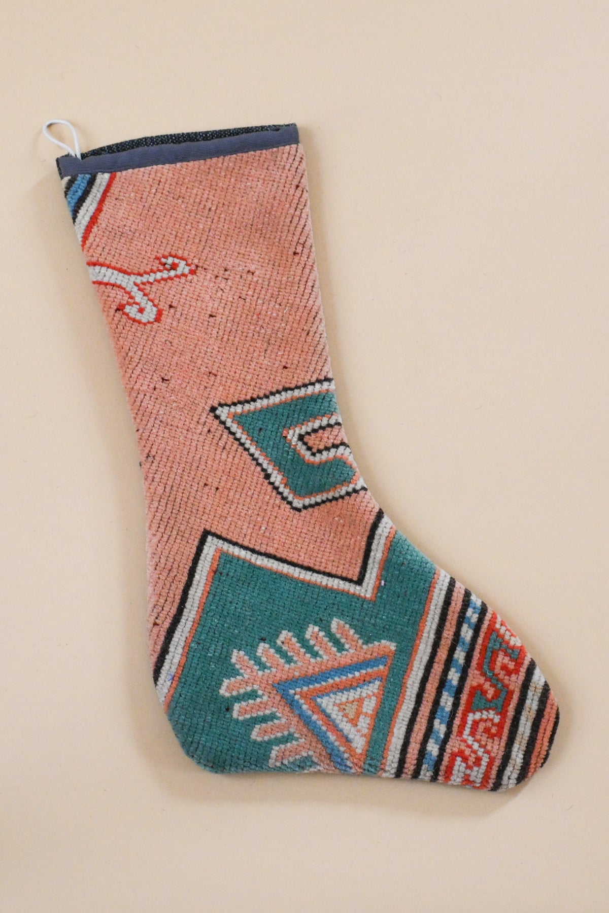 Vintage Rug Stocking XXV