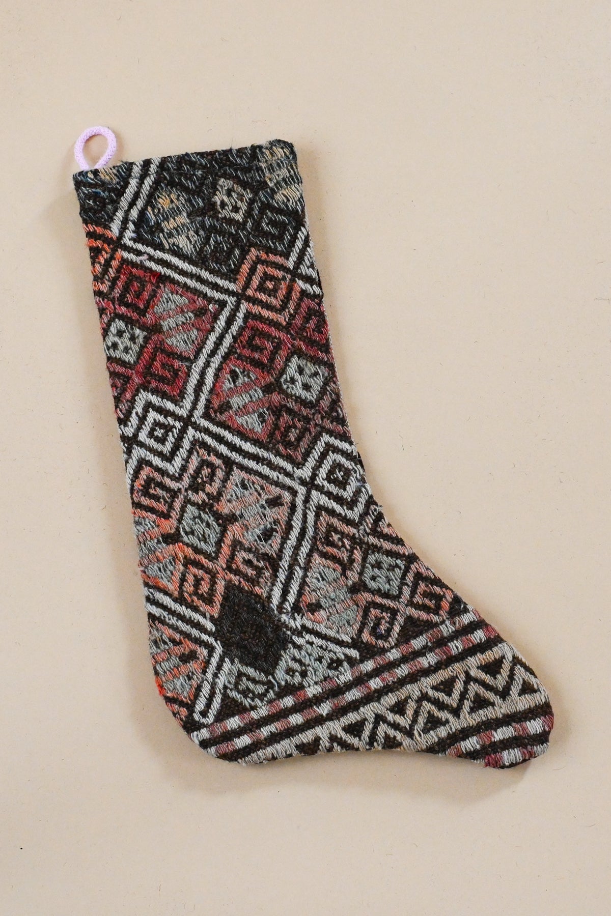 Vintage Rug Stocking XXXIX