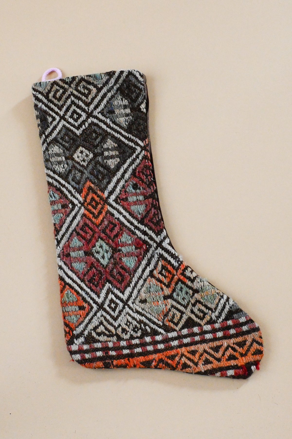 Vintage Rug Stocking XLII