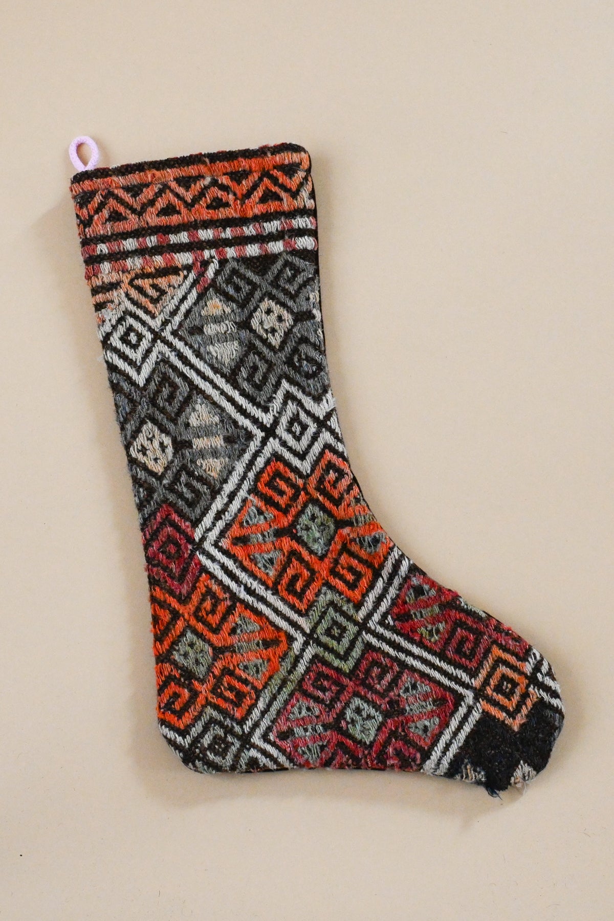 Vintage Rug Stocking XLIII