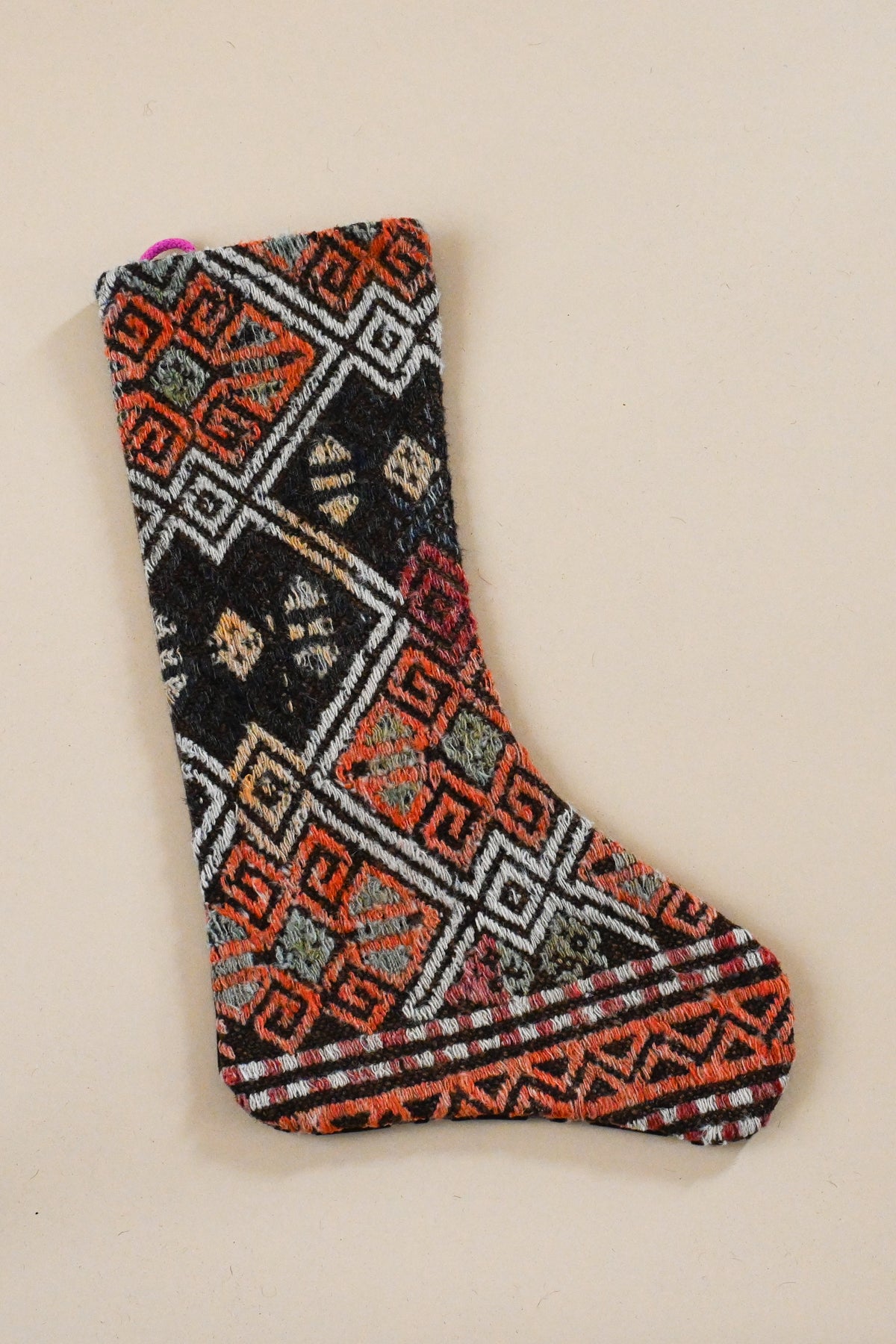 Vintage Rug Stocking XLVII