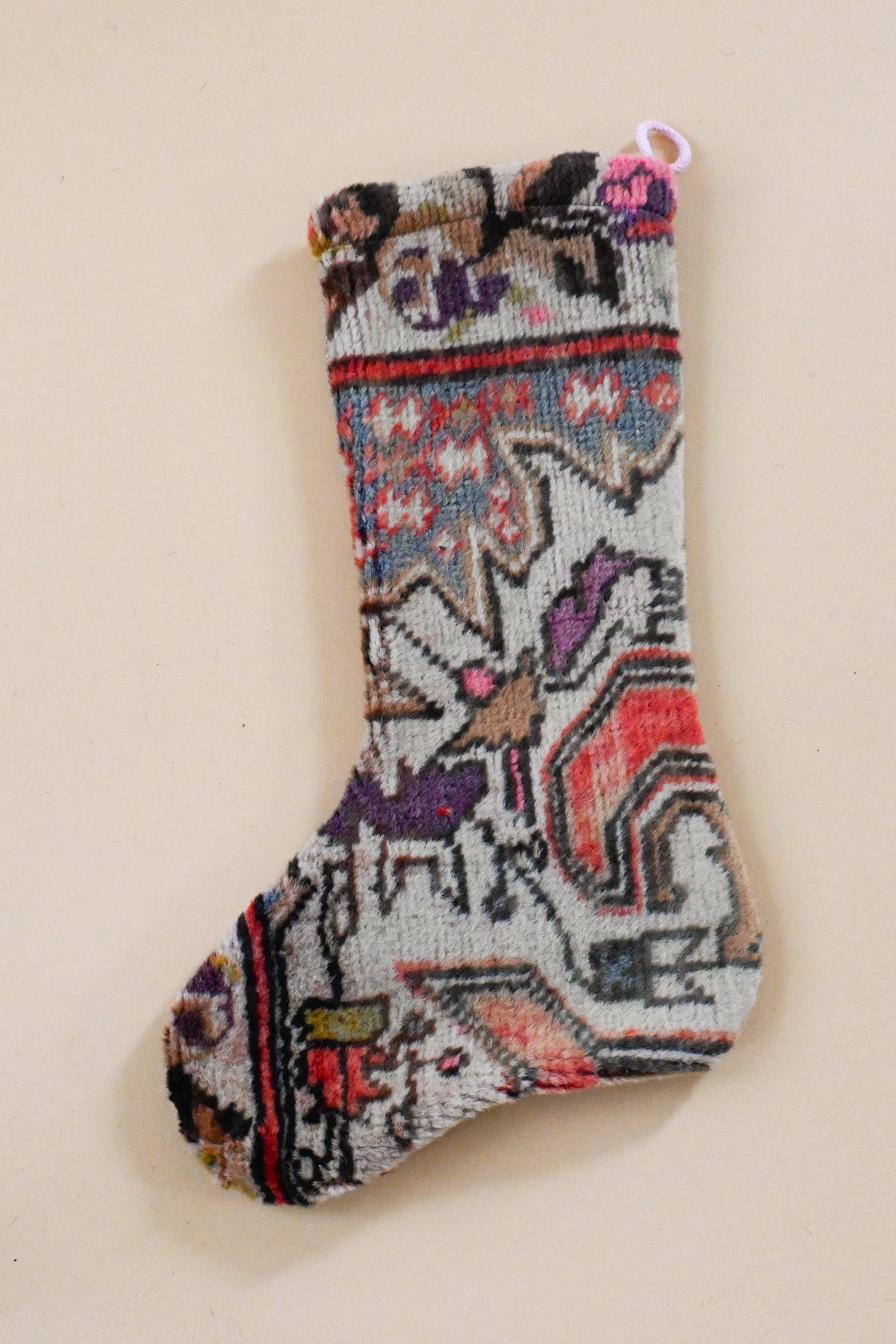 Vintage Rug Stocking LVI
