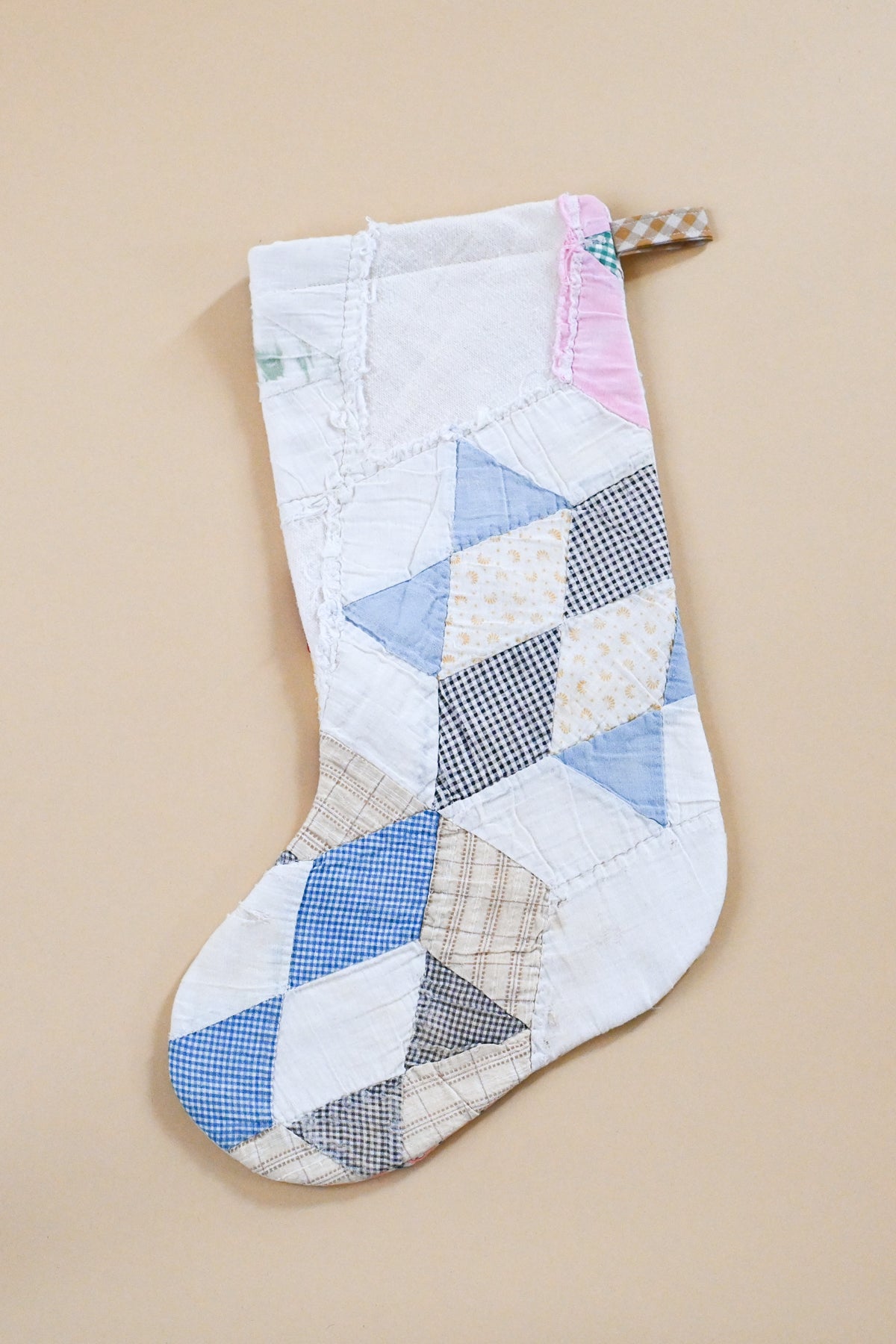 Vintage Quilt Stocking V
