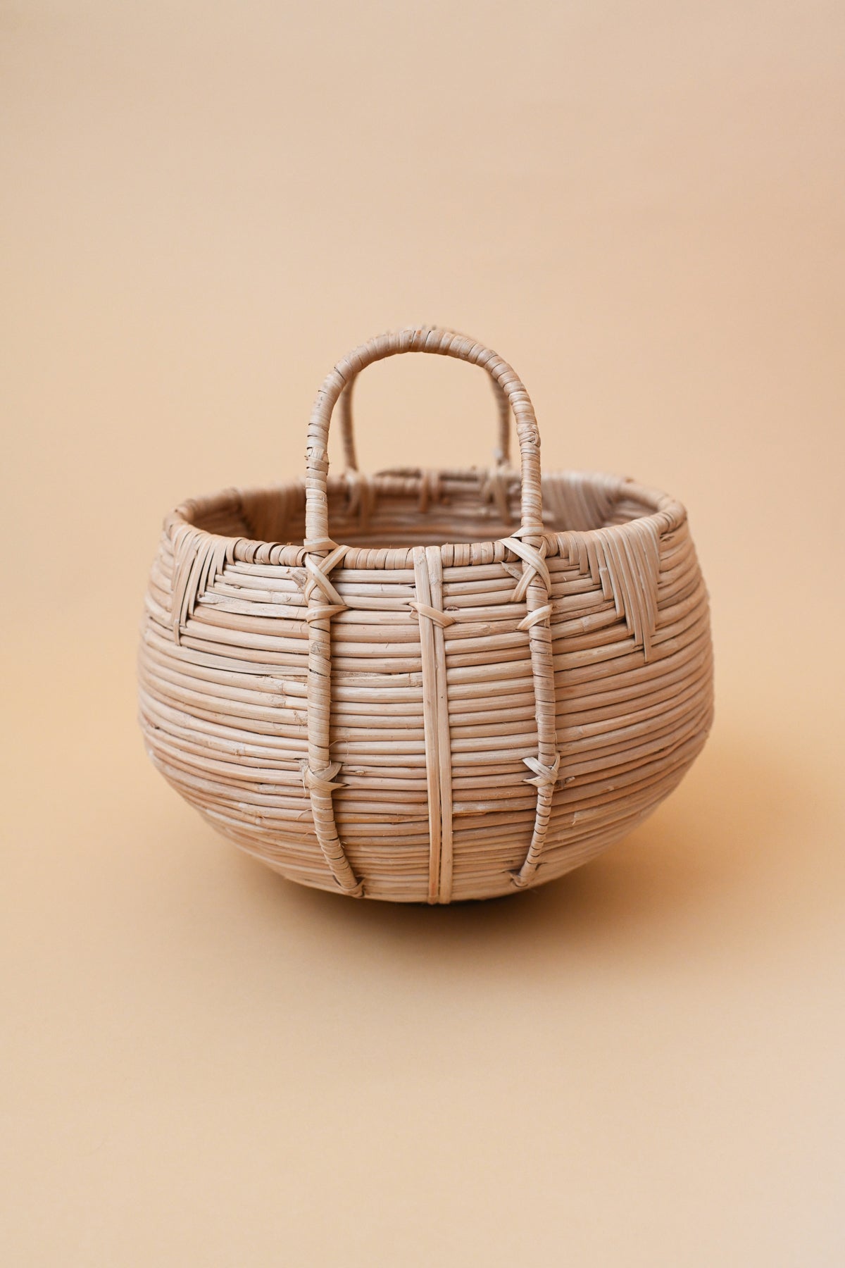 Woven Cane Basket