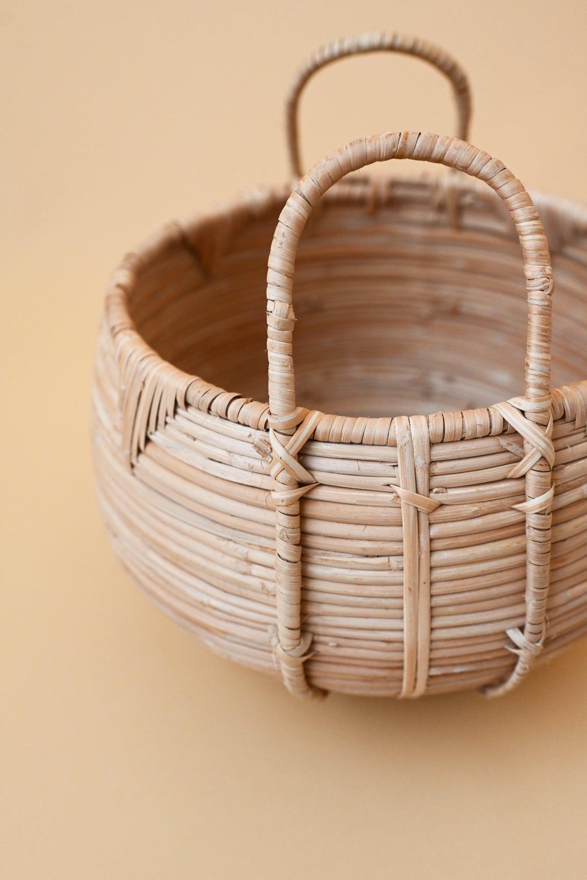 Woven Cane Basket