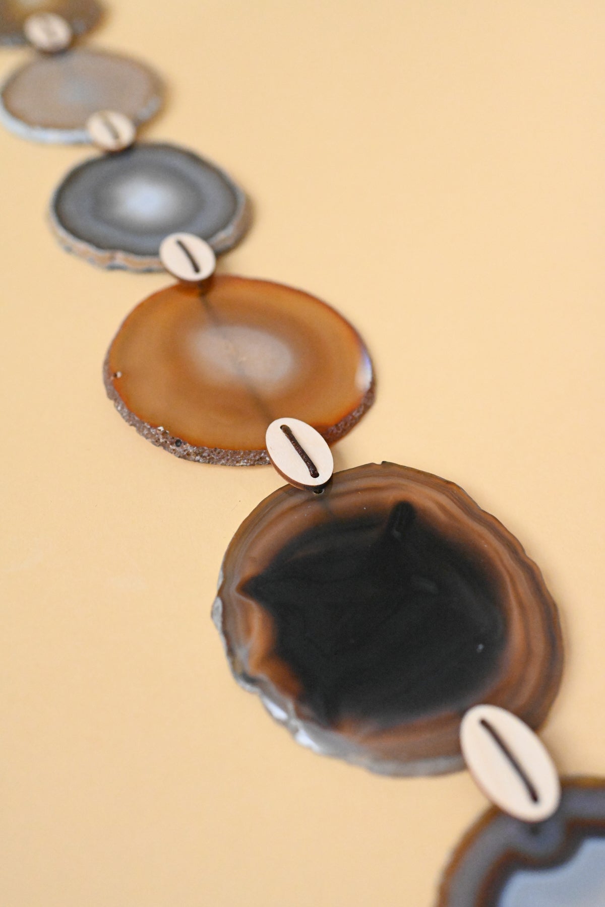 Umber Agate Wall Hanging