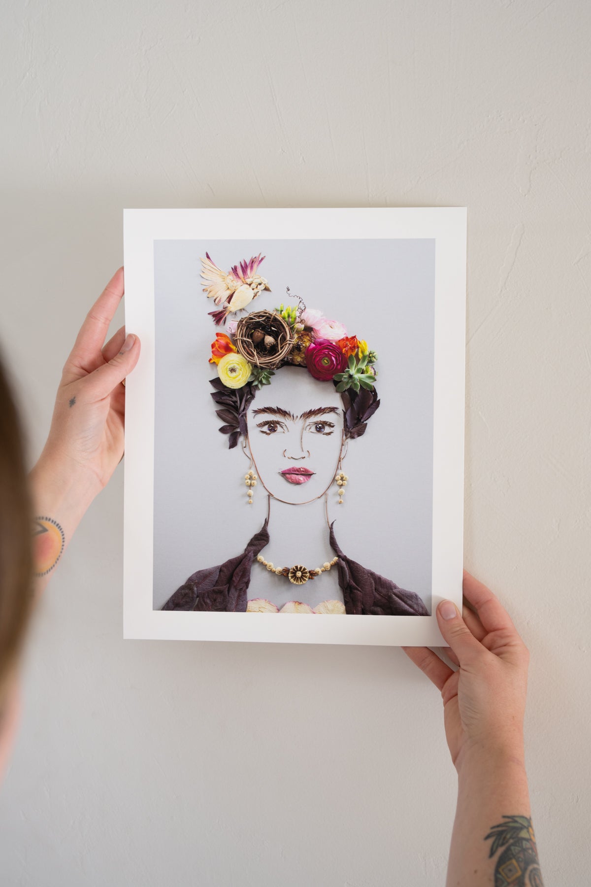 "Nesting Frida" Flower Print - Sister Golden