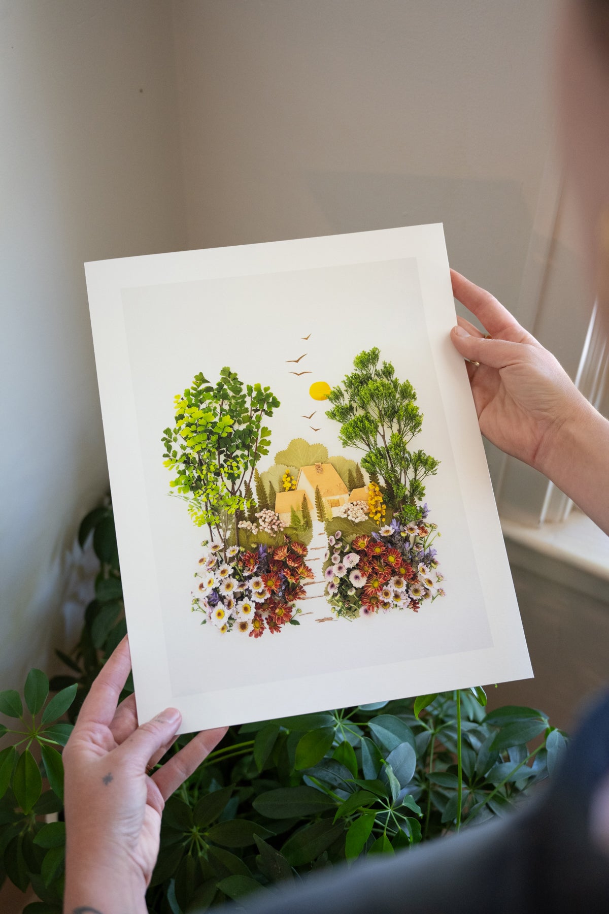 "The Way Home" Flower Print