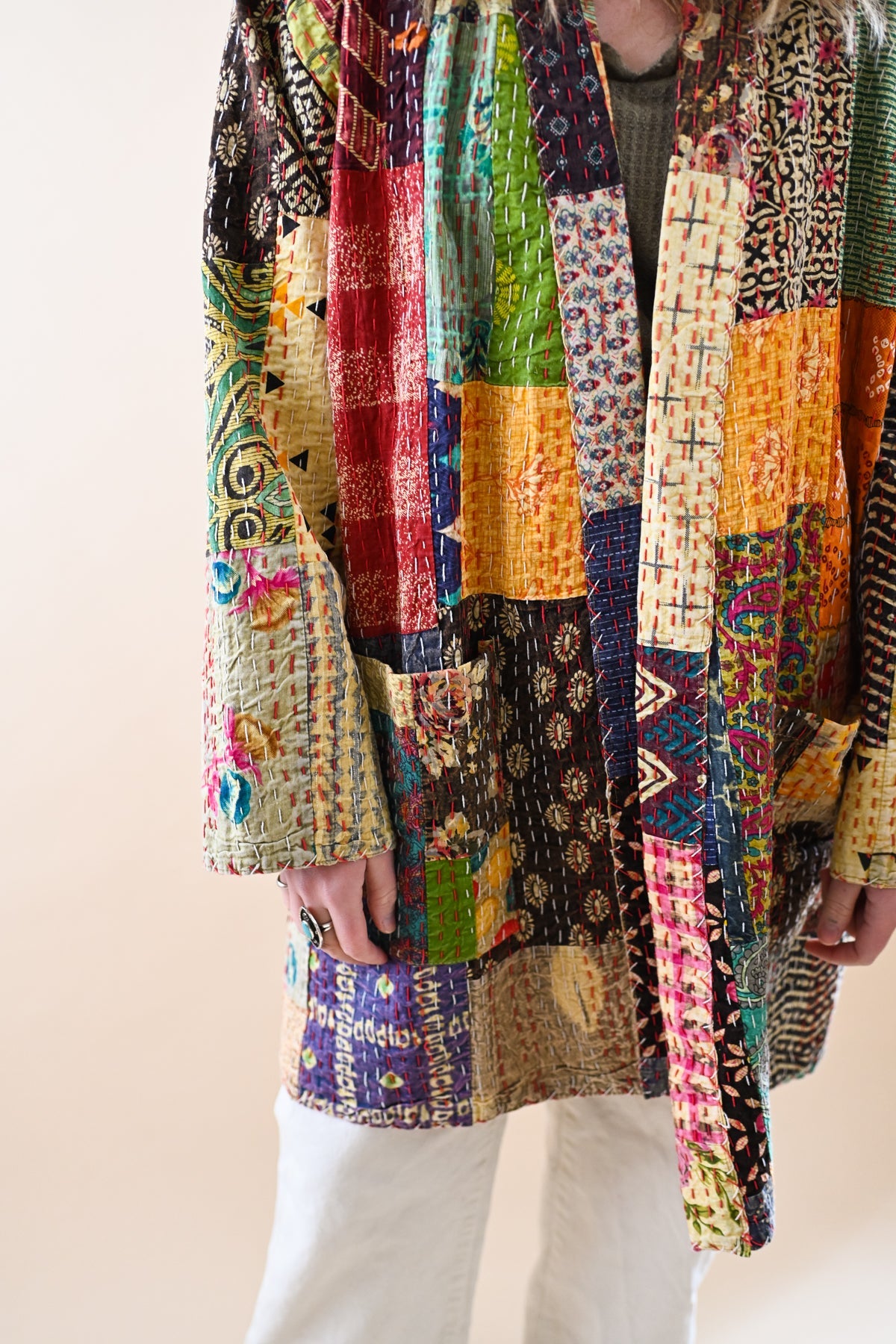 Patchwork Kantha Jacket XI