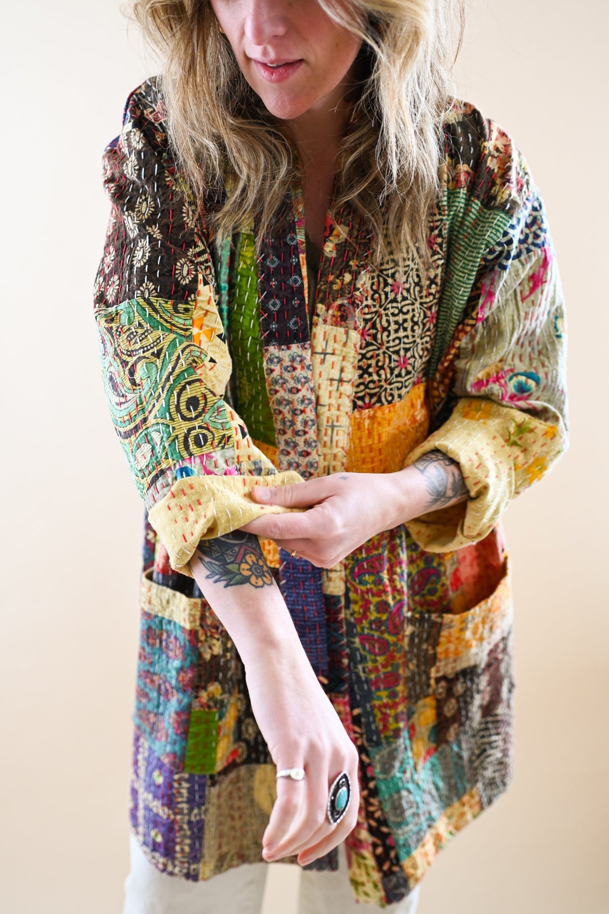 Patchwork Kantha Jacket XI