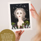 "Starlight" Flower Print