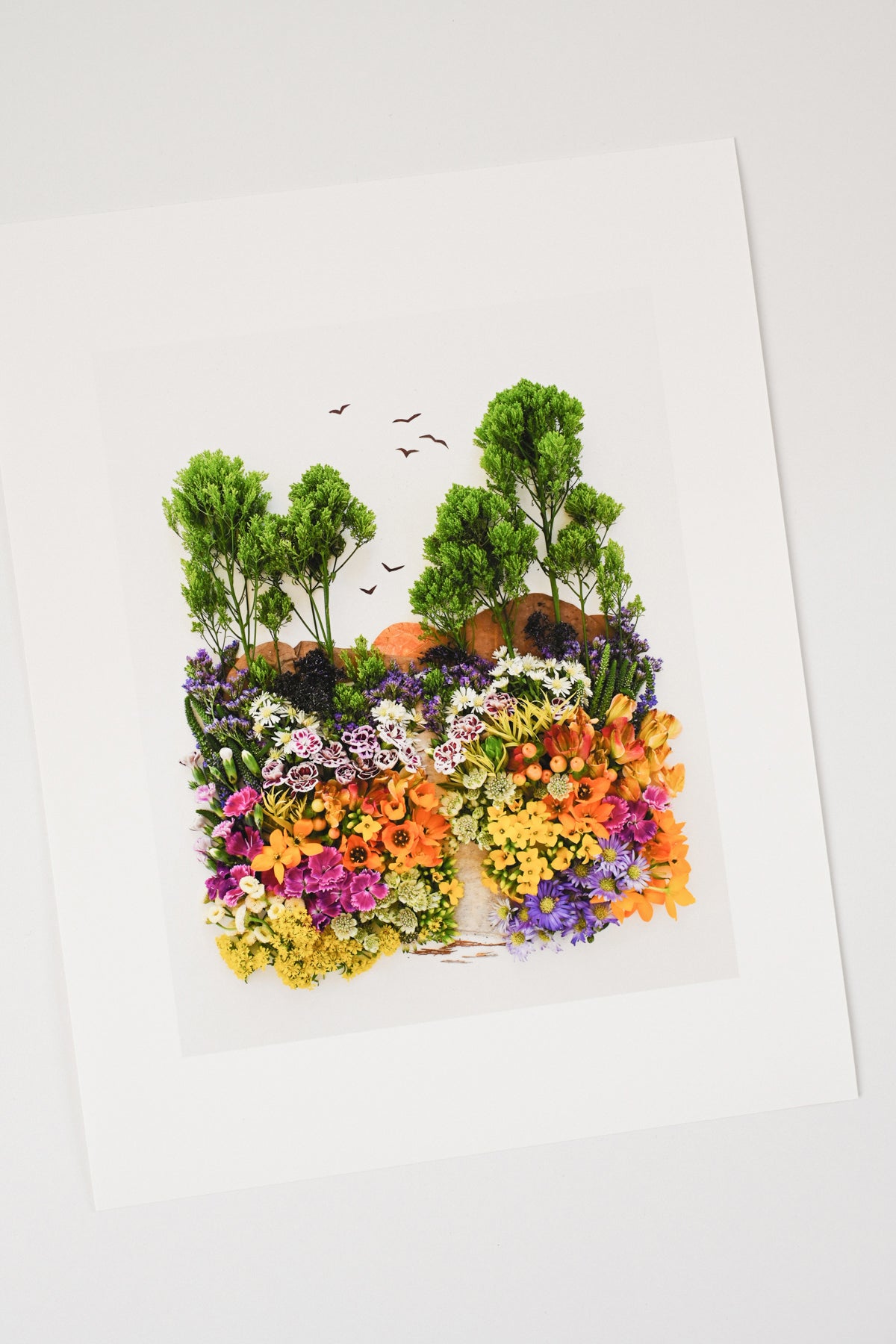 "Golden Hour" Flower Print